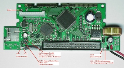 Bild1: Sagem IDE-SATA-Interface von Dbox2.com