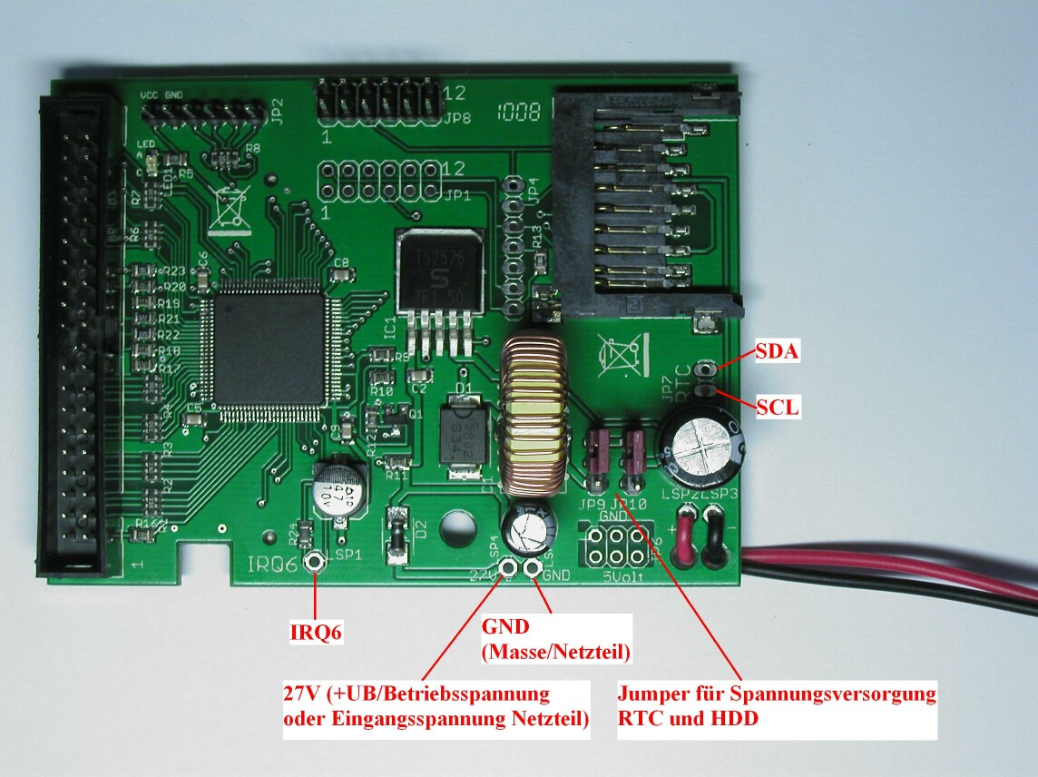 Bild1: Philips IDE Interface von Dbox2.com