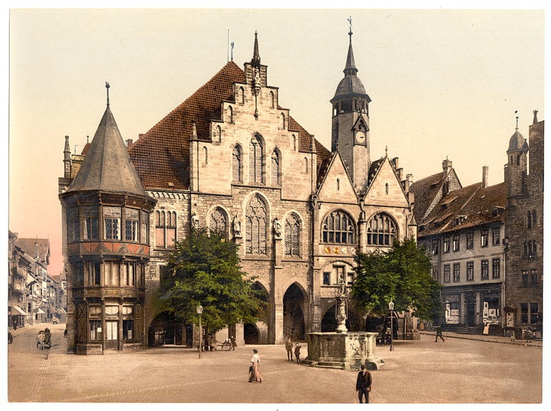 Datei:Hildesheim um 1900.jpg
