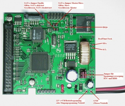 Bild1: Philips-SATA-IDE Interface von Dbox2.com